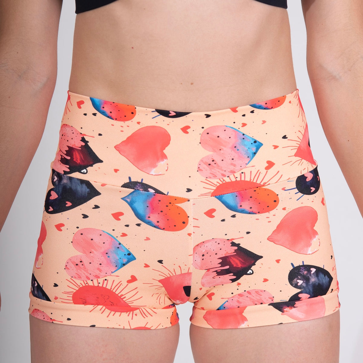 High-Low Rise Shorts